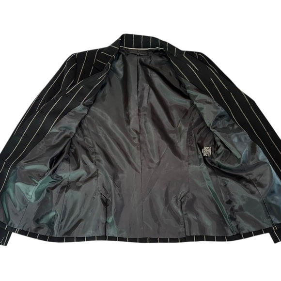 Anne Klein Suit | Women’s Black Pinstripe Blazer ~ Size 8 ~ NWT - Picture 6 of 12